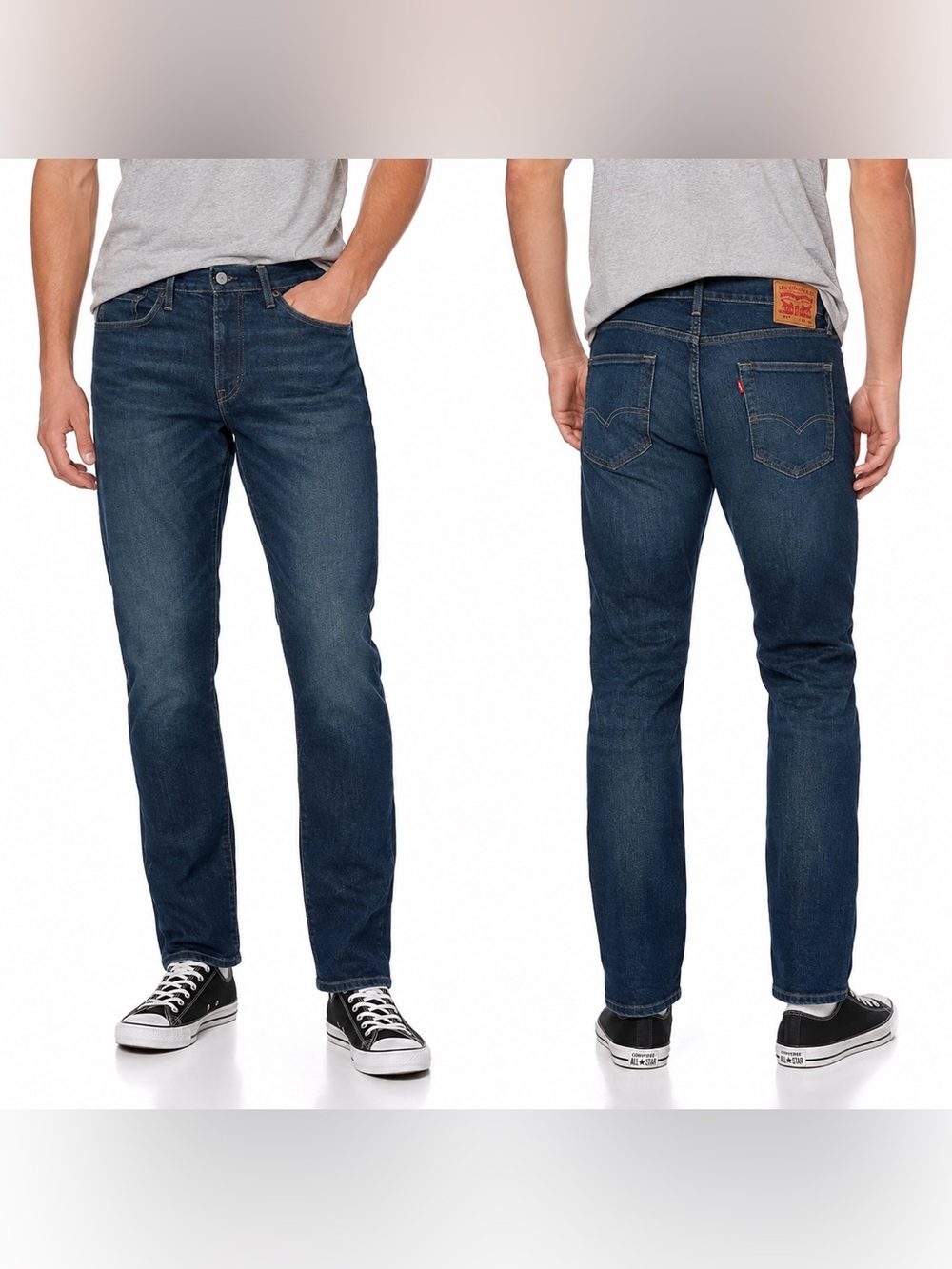 Levi’s 541 Athletic Taper Men’s Jeans 34x34 Dark Wash Stretch Denim Flex Fit GUC